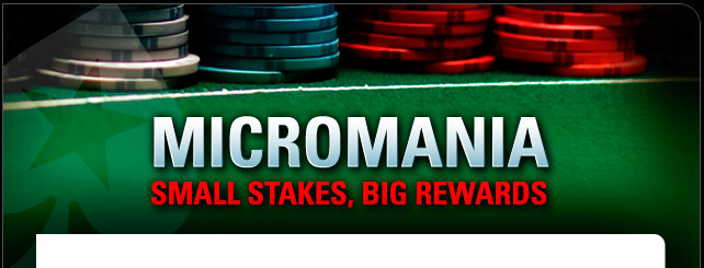 MicroMania: Small Stakes - Big Rewards!
