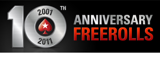 10th Anniversary Freerolls 