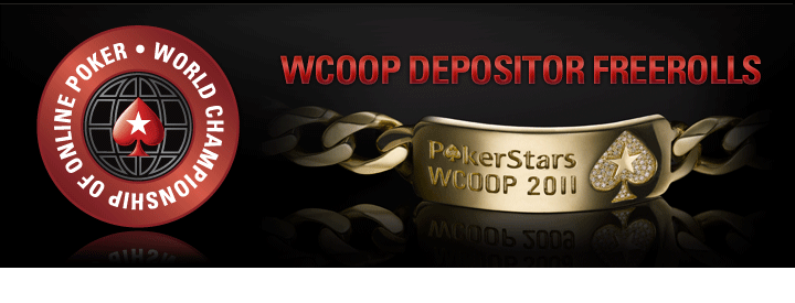 WCOOP Depositor Freerolls