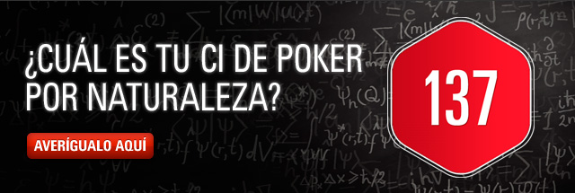 Â¿cuál es tu Coeficiente Intelectual de poker por naturaleza?